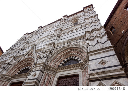 Siena Cathedral . is a medieval church, now dedicated to the Assumption of Mary, completed between Siena Cathedral . is a medieval church, now dedicated to the Assumption of Mary, completed between 49091848