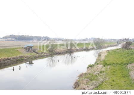 原始的Ara河（上游側）流經Kashiyama-Shuetsu 49091874