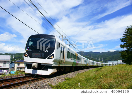 Series E257, Limited Express Azusa Chuo Main Line Shimosuwa-Okaya Series E257, Limited Express Azusa Chuo Main Line Shimosuwa-Okaya 49094139