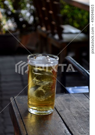 Glass and beer. 49094603