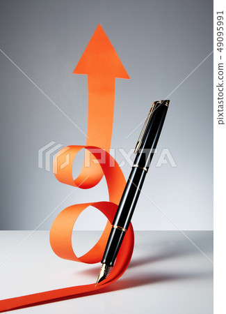Fountain pen, arrow 49095991