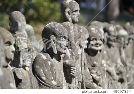 Five hundred Luohan of Kawagoe Kitain Five hundred Luohan of Kawagoe Kitain 49097534