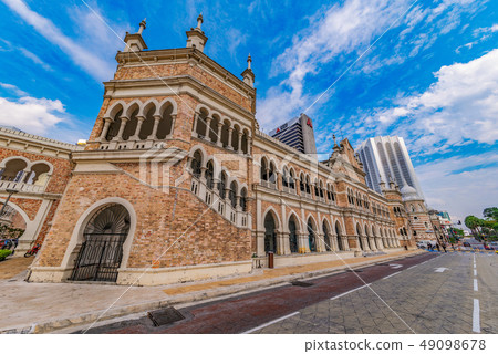 Architecture of the Sultan Abdul Samad Building 49098678