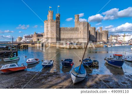 View of Caernarfon Castle View of Caernarfon Castle 49099110