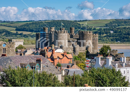 View of Conwy Castle and town View of Conwy Castle and town 49099137