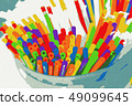 五顏六色的吸管 49099645