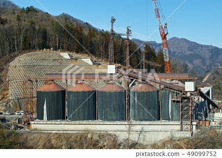 [Gunma] Scenery under construction of Yatsuba Dam (Yatsuba Dam) (surroundings) 49099752