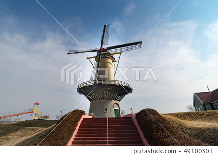 Dutch Windmill in Miyagi Naganuma Hutopia Park 49100301