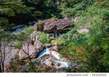 The special scenic Katsudan Gorge 49100404