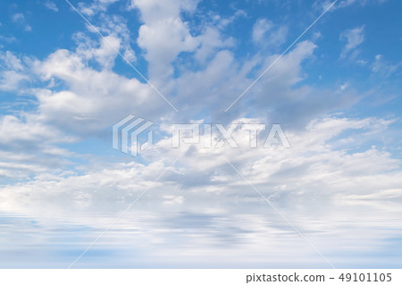 Blue Sky with Clouds Blue Sky with Clouds 49101105