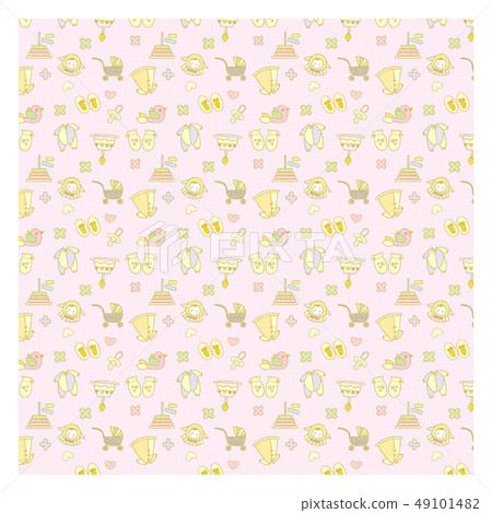 Baby pattern pink 49101482