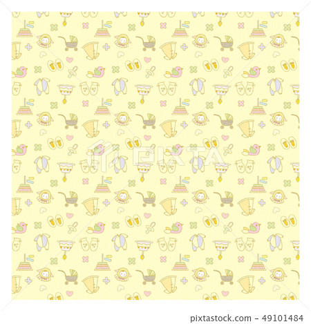 Baby pattern yellow 49101484