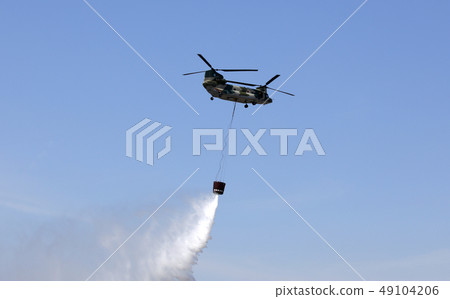 Air Self Defense Force Heli Helicopter CH-47J CH-47J Chinook 49104206