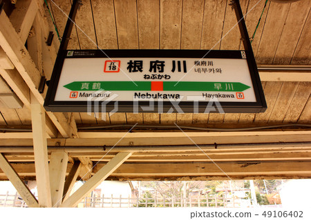 東海道線Nefugawa站名稱標籤 東海道線Nefugawa站名稱標籤 49106402