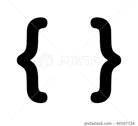 brackets icon 49107726