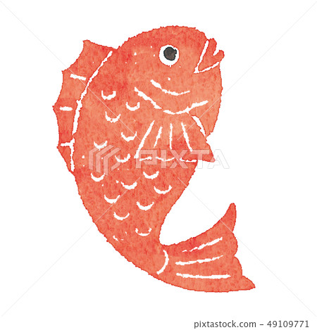 Sea bream stamp Sea bream stamp 49109771
