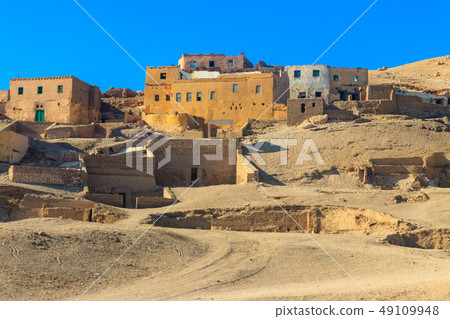 Uninhabited village of Kurna 49109948