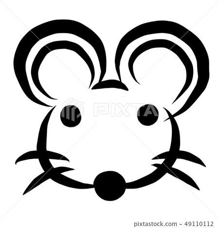 Child rat face brush 49110112