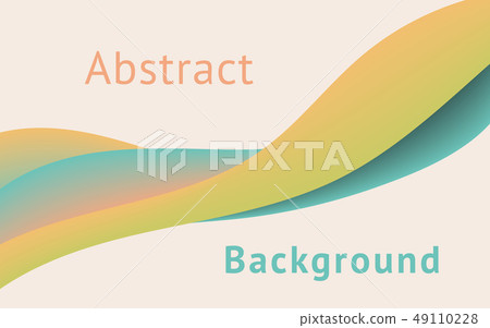 Wave abstract background vector Wave abstract background vector 49110228