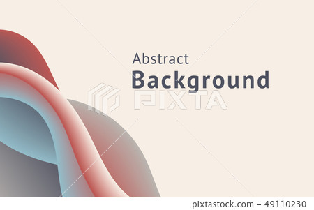 Wave abstract background vector Wave abstract background vector 49110230
