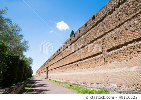 Hadrian's Villa (Villa Adriana) Wall along Poykill [Tivoli, Italy] 49110522