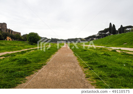 Ancient ruins of Rome (Italy) Circo Massimo Ancient ruins of Rome (Italy) Circo Massimo 49110575
