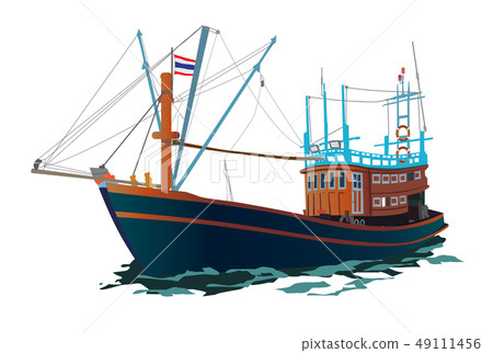 Thai Fishing Ship 49111456