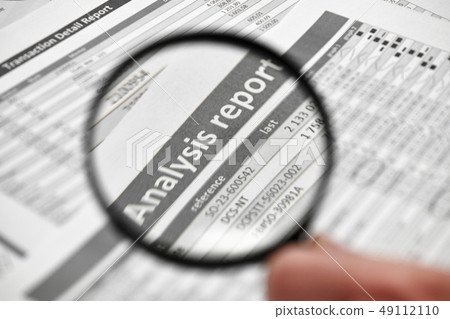 Businessman working and calculating finance. Businessman working and calculating finance. 49112110