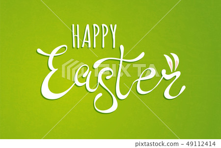 Vector lettering for Easter Vector lettering for Easter 49112414