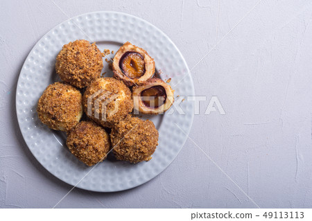 Traditional Austrian plum dumplings Traditional Austrian plum dumplings 49113113