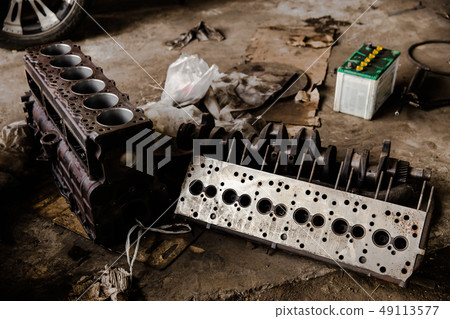 Engine, Diesel Fuel, Gear, Metal, Machine Valve 49113577