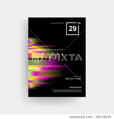 Colorful brochure design, abstract cover design, book cover design 49116034
