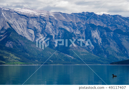 Lake Minnewanka and Canadian Rockies 49117407