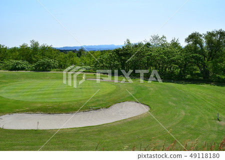 Fresh green golf course 49118180