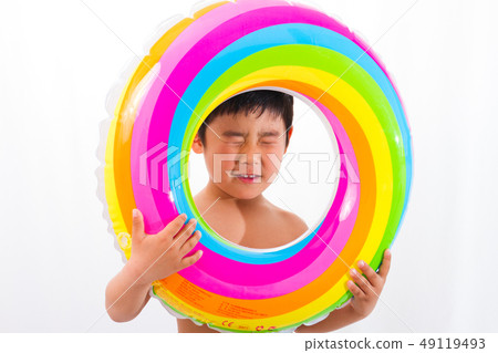 Boy float circle swimwear summer image 49119493