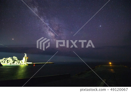 東京伊豆群島aogashima 來自aogashima Sanhoko的星空 照片素材 圖片 圖庫 東京伊豆群島aogashima 來自aogashima Sanhoko的星空 照片素材 圖片 圖庫
