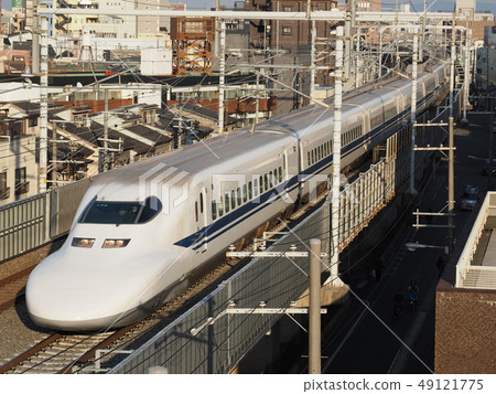 In Shinkansen 700 series Kamishinjo 49121775
