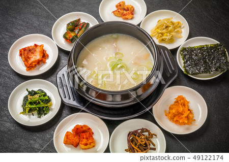 韓國湯韓國白湯Seolleongtang 49122174