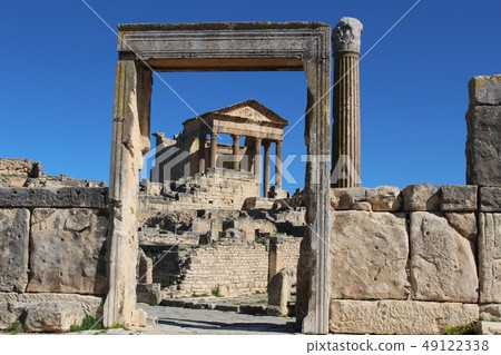 Dougga Ruins Tunisia World Heritage Africa Dougga Ruins Tunisia World Heritage Africa 49122338