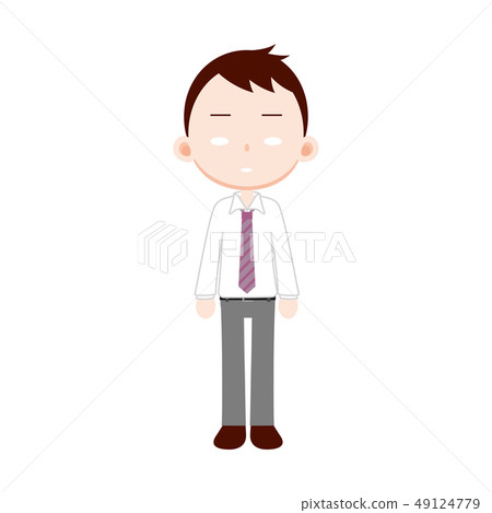 衣服的辦公室工作者與死的眼睛 49124779
