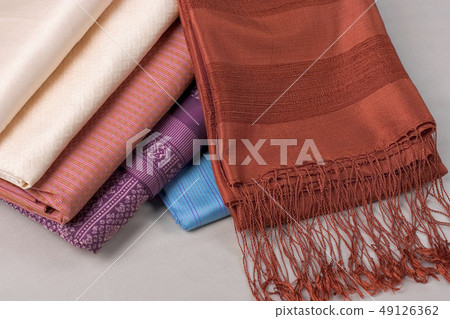 Thai Silk Pattern and Design 49126362