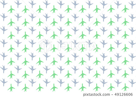 symbol of a passenger plane mini icons 49126606