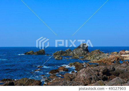 越前海岸沿海景觀 49127903