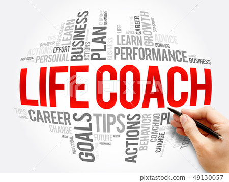Life Coach word cloud collage 49130057