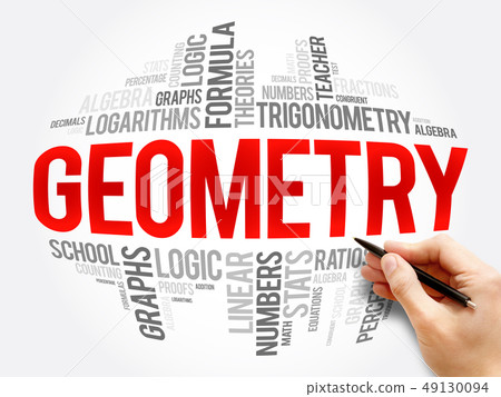 Geometry word cloud collage Geometry word cloud collage 49130094