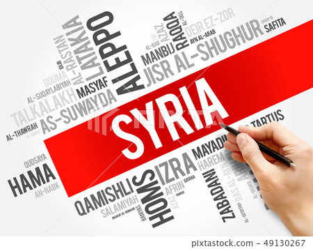 List of cities and towns in Syria, word cloud List of cities and towns in Syria, word cloud 49130267