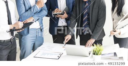 Business team people meeting in the board room Business team people meeting in the board room 49133299