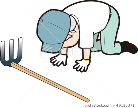 Farmer man frustrated 49133371