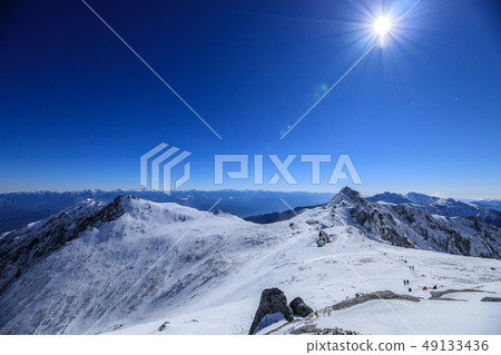 《Kiso Komagatake, Nagano Prefecture》 From Nakadake to Hokendake, Southern Alps, Mt. Fuji 49133436