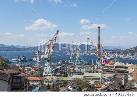 Oriental town of Kure 49133489